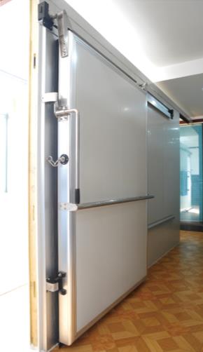 Medium manual sliding door