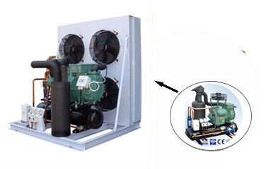 Semi-hermetic Condensing Unit with Bitzer Compressor UZB Series
