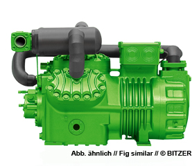 Semi-hermetic Recipocatung compressors - 2-STAGE